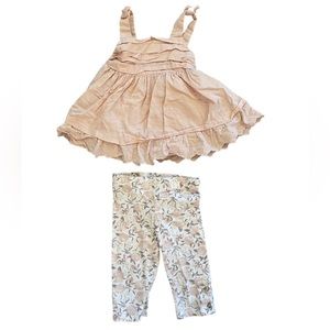 18m summer top & capris